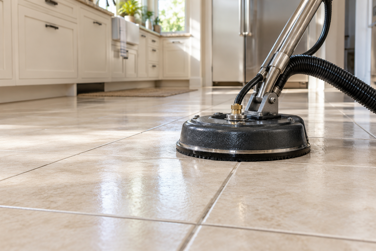 Professional tile and grout cleaning